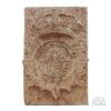 Escudo cuerpo nacional de policia esculpido en piedra